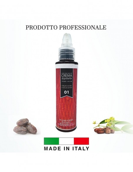 Crema Professionale Uomo Dopobarba Idratante Nutriente