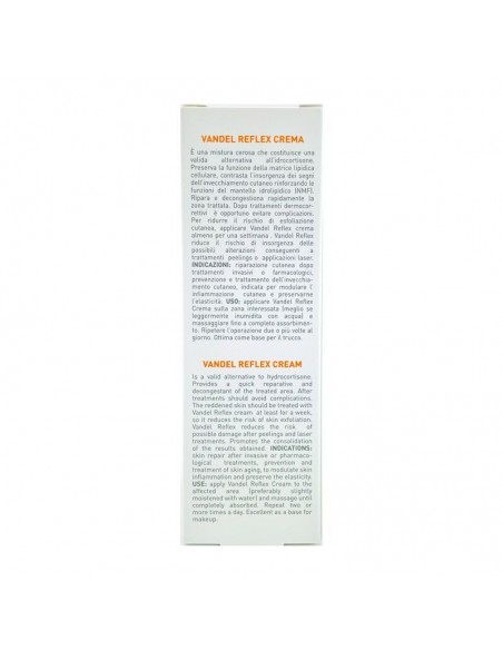 Vandel Reflex Crema Professionale Cortisone Vegetale 50 ml