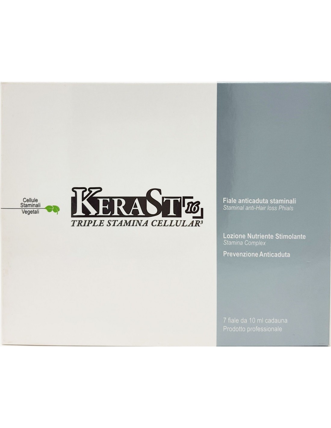 Lozione Anticaduta per Capelli Con Staminali Vegetali alla KeraSt 7 Fiale ItaliaCosmesi Lozione Anticaduta per Capelli Con Staminali Vegetali alla KeraSt 7 Fiale
