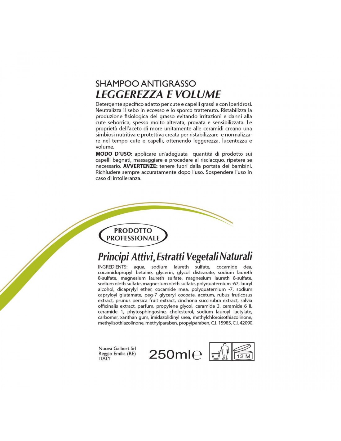 Shampoo Professionale Anti Grasso Extreme Expression Anti Grease 250ml Made In Italy ItaliaCosmesi Shampoo Professionale Anti Grasso Extreme Expression Anti Grease 250ml Made In Italy