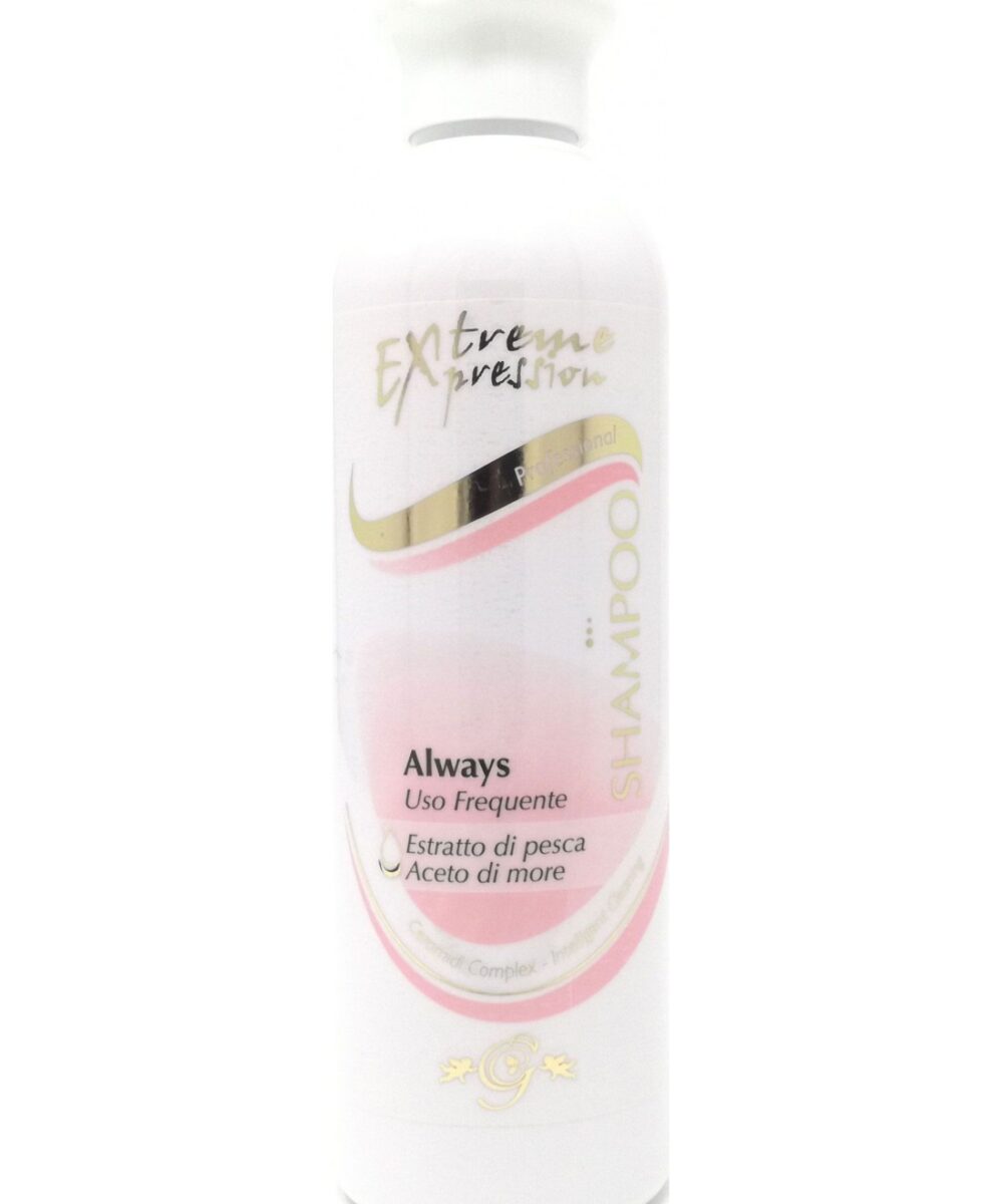 Shampoo Professionale Uso Frequente Extreme Expression Always 250ml Made In Italy