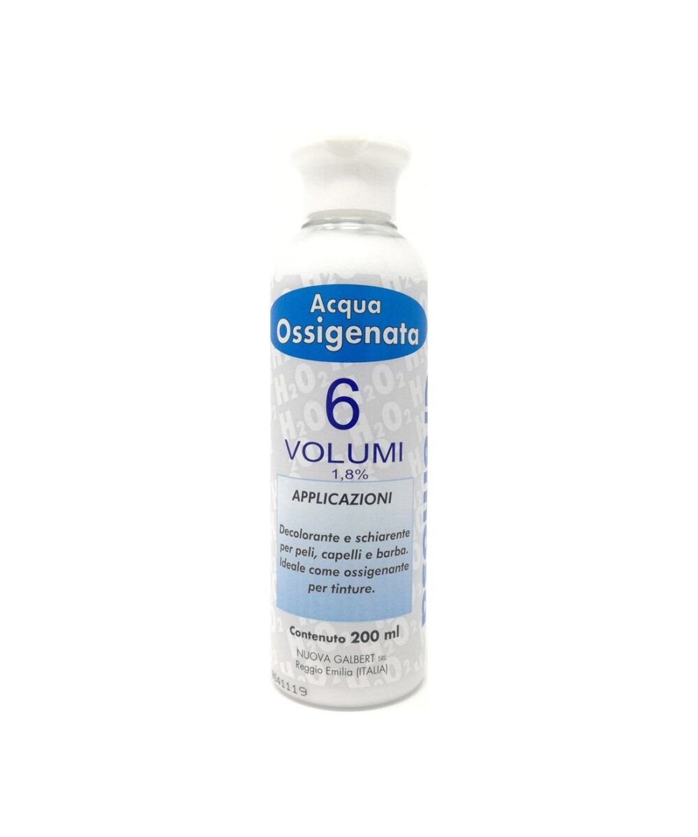 Acqua Ossigenata Cremosa Professionale 6 Volumi per Tinta Made in Italy
