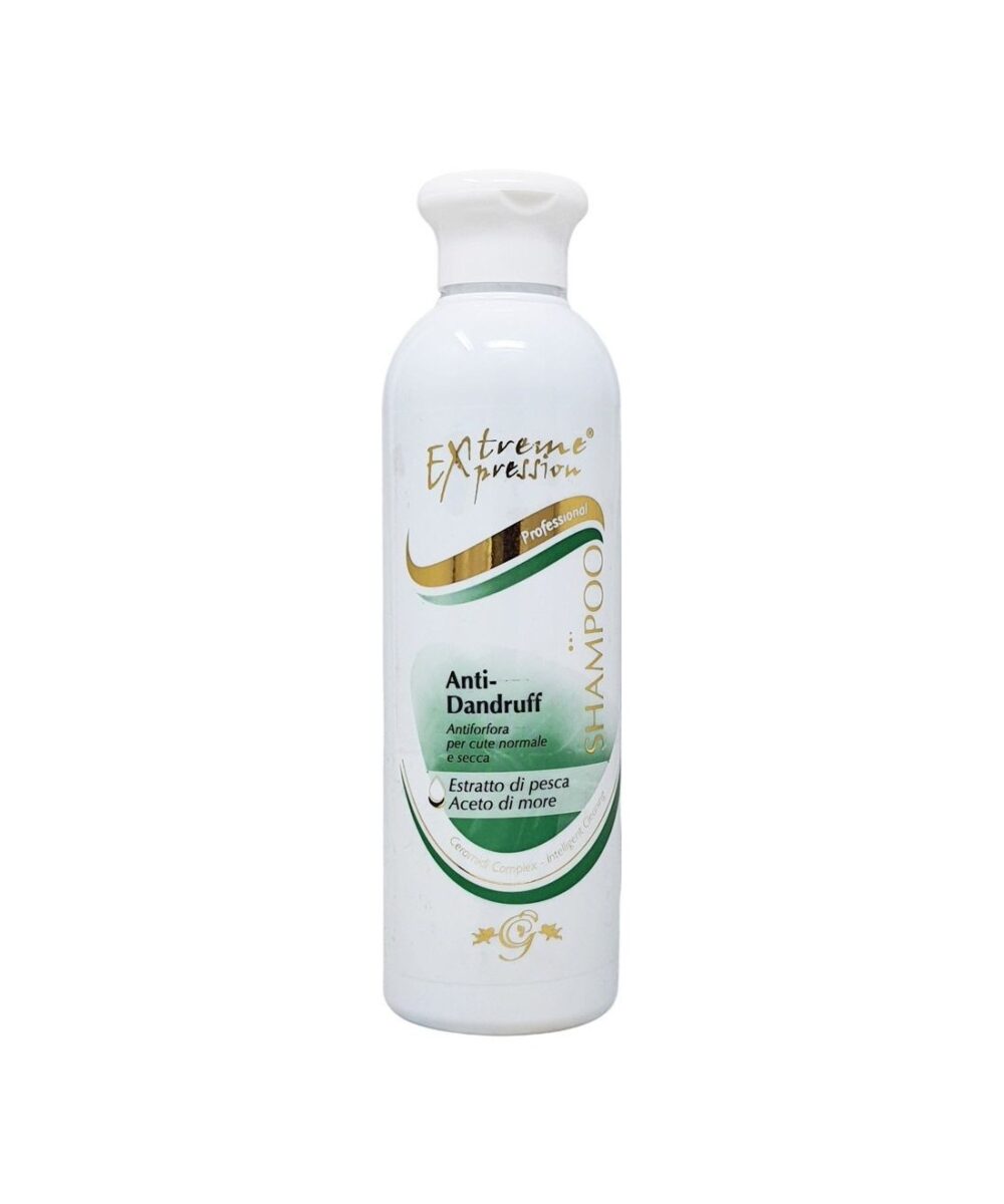 Shampoo Professionale Antiforfora per Cute Normale o Secca Extreme Expression Anti-Dandruff 250ml Made In Italy