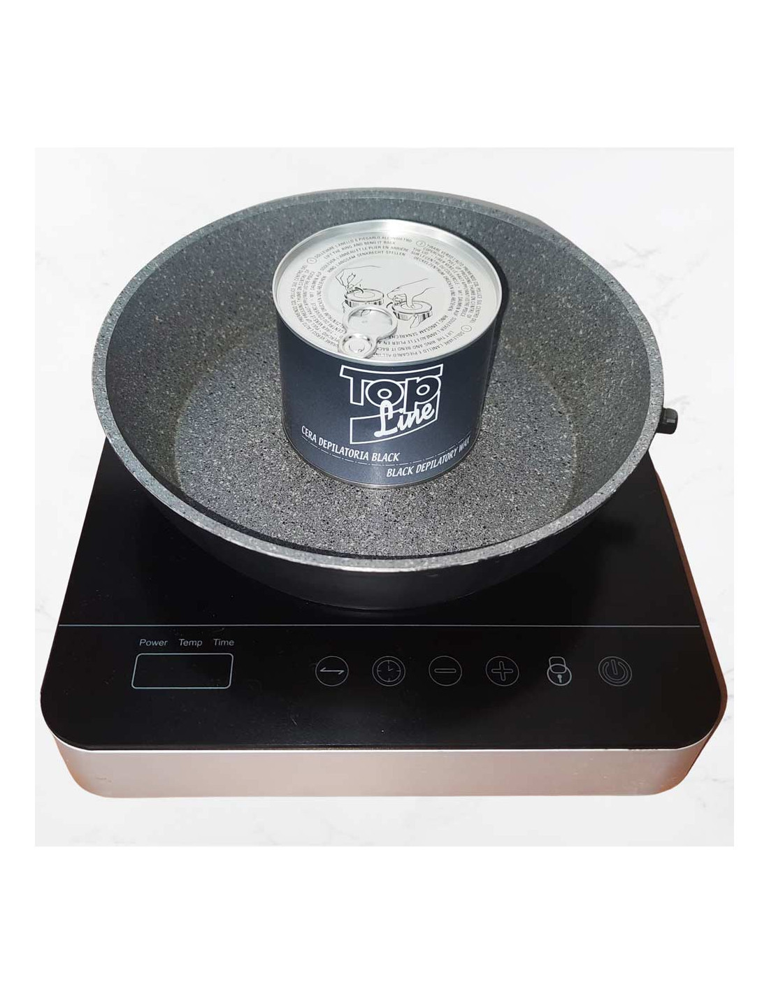 Cera Depilatoria Brasiliana Professionale Top Line Black 400Ml Made in Italy ItaliaCosmesi Cera Depilatoria Brasiliana Professionale Top Line Black 400Ml Made in Italy