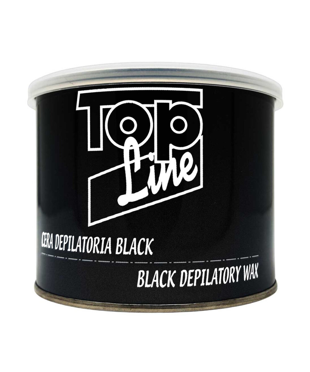 Cera Depilatoria Brasiliana Professionale Top Line Black 400Ml Made in Italy