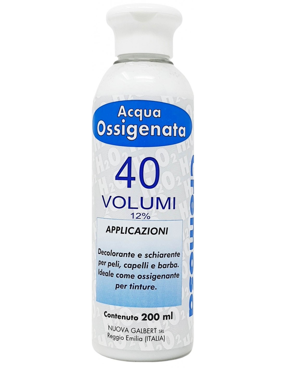 Acqua Ossigenata Cremosa 40 Volumi per Tinta 200ml