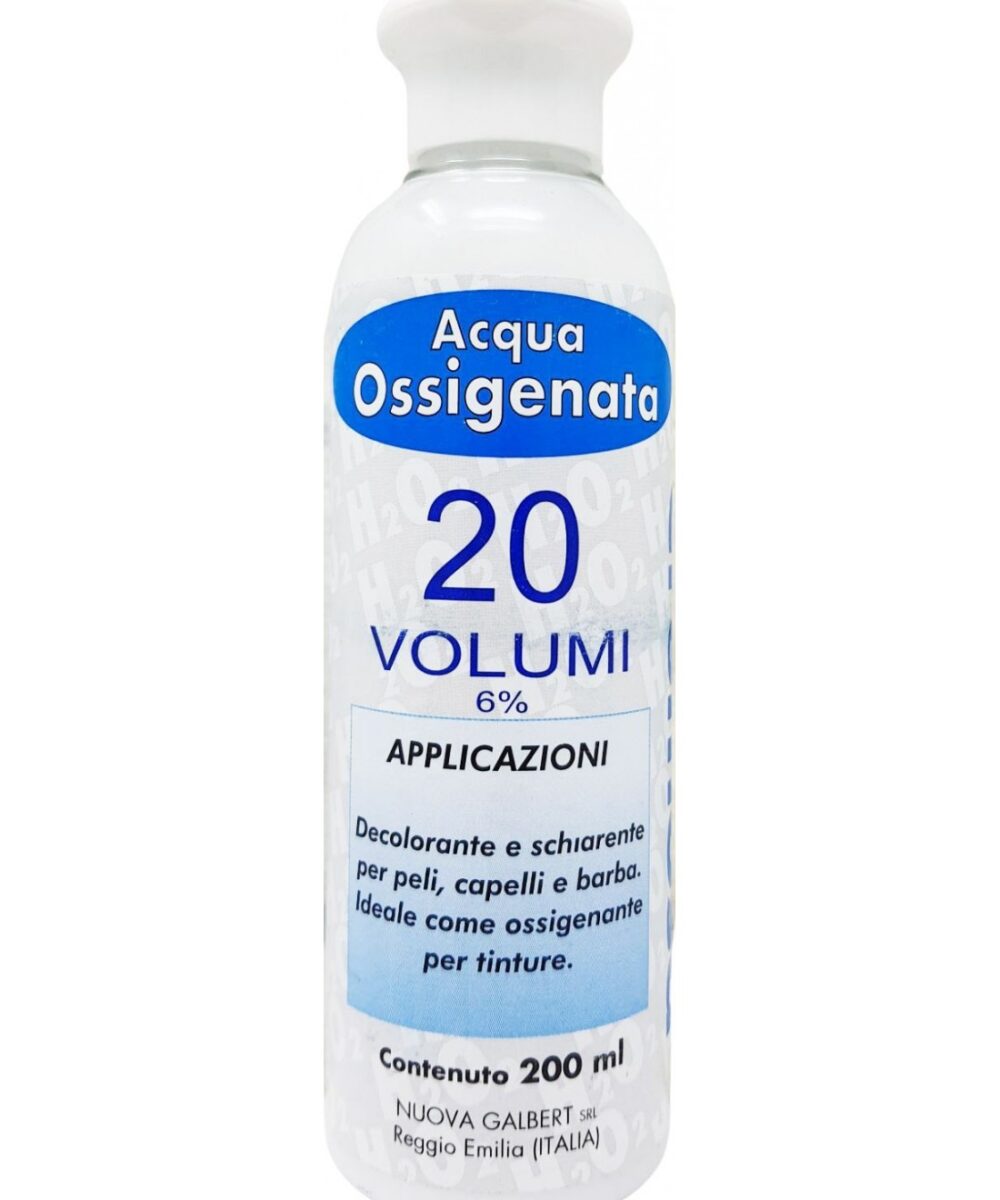 Acqua Ossigenata Cremosa 20 Volumi per Tinta 200ml