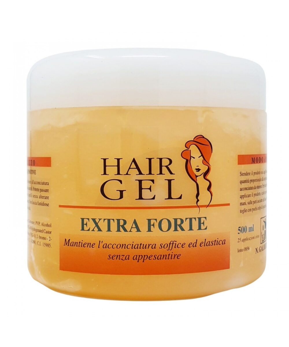 Gel Uomo Professionale 500ml Extra Forte Arancione