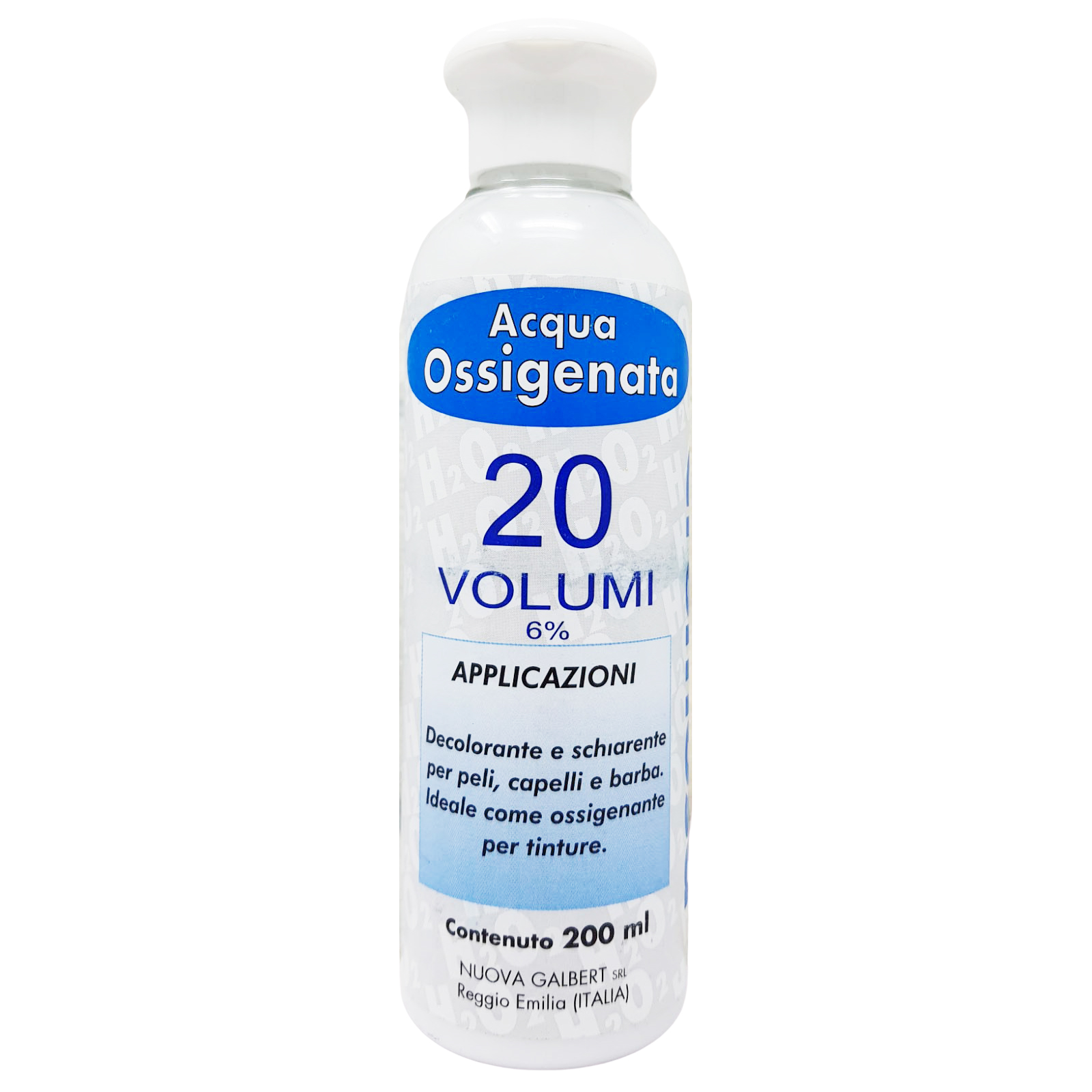 Acqua Ossigenata Cremosa 20 Volumi per Tinta 200ml