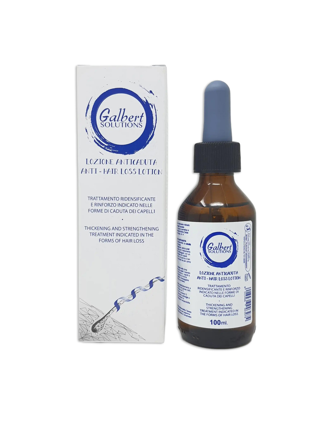 Lozione Anticaduta Galbert Solution Trattamento Codiuvante Anticaduta
