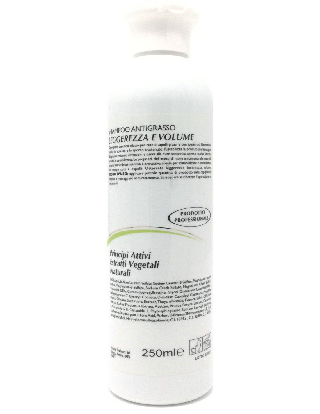 Shampoo Professionale Anti Grasso Extreme Expression Anti Grease 250ml Made In Italy