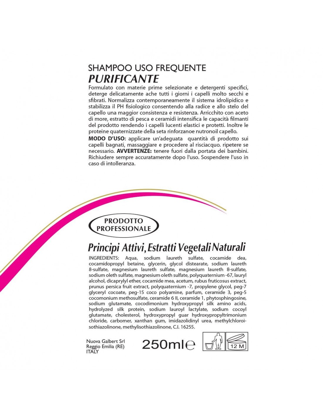 Shampoo Professionale Uso Frequente Extreme Expression Always 250ml Made In Italy