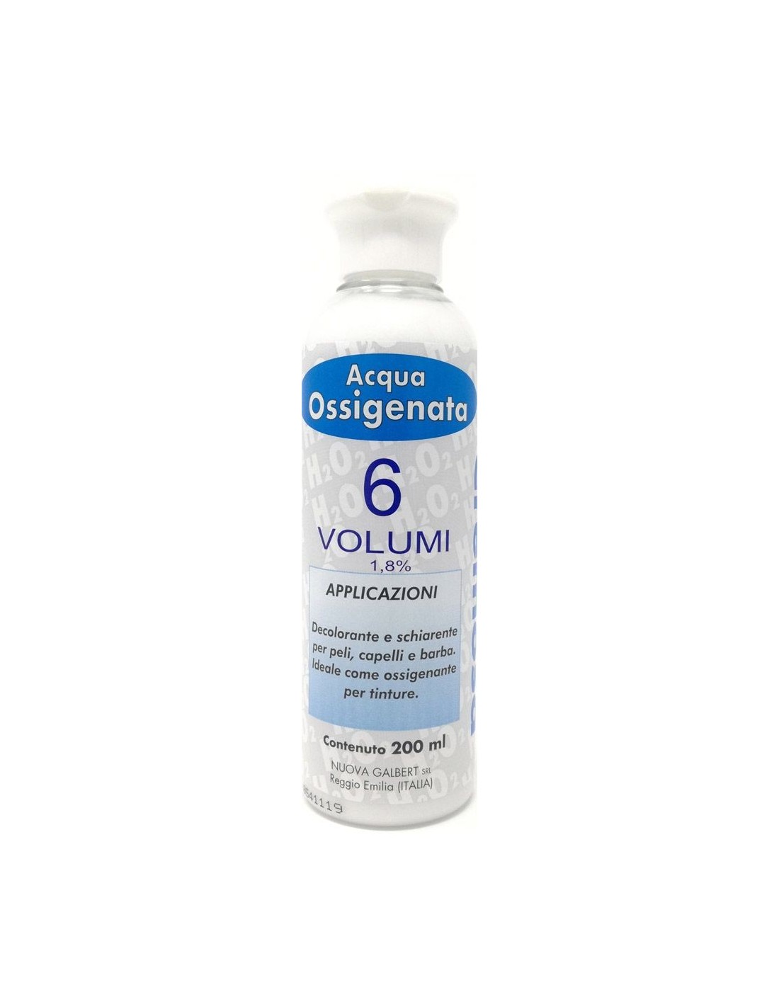 Acqua Ossigenata Cremosa Professionale 6 Volumi per Tinta Made in Italy