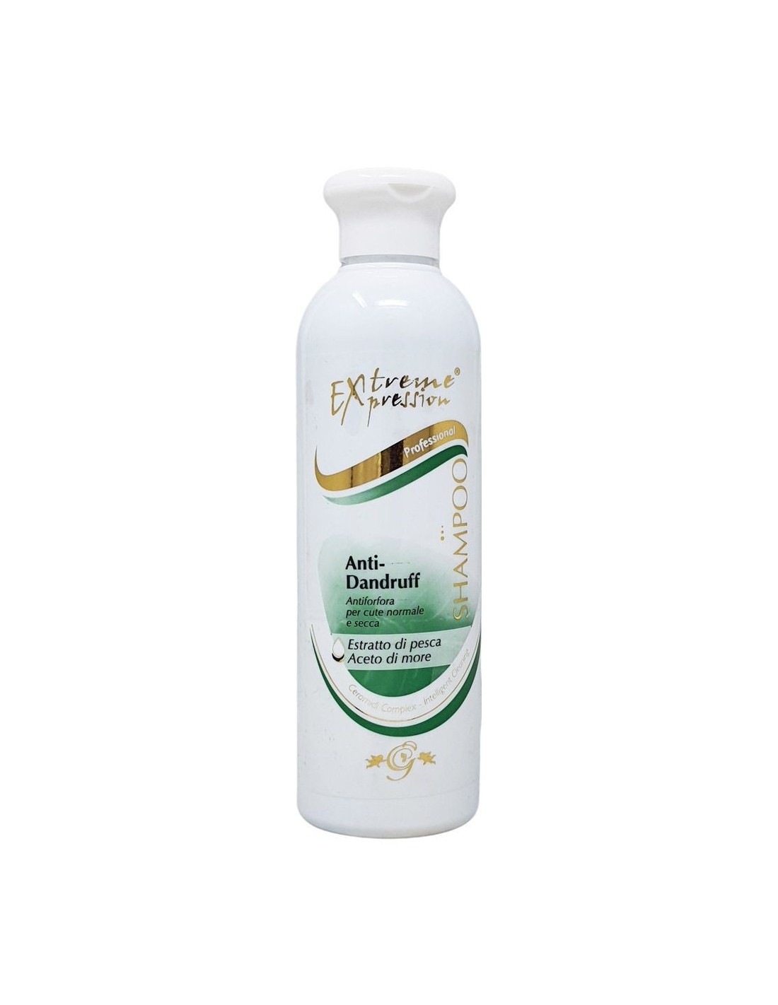 Shampoo Professionale Antiforfora per Cute Normale o Secca Extreme Expression Anti-Dandruff 250ml Made In Italy