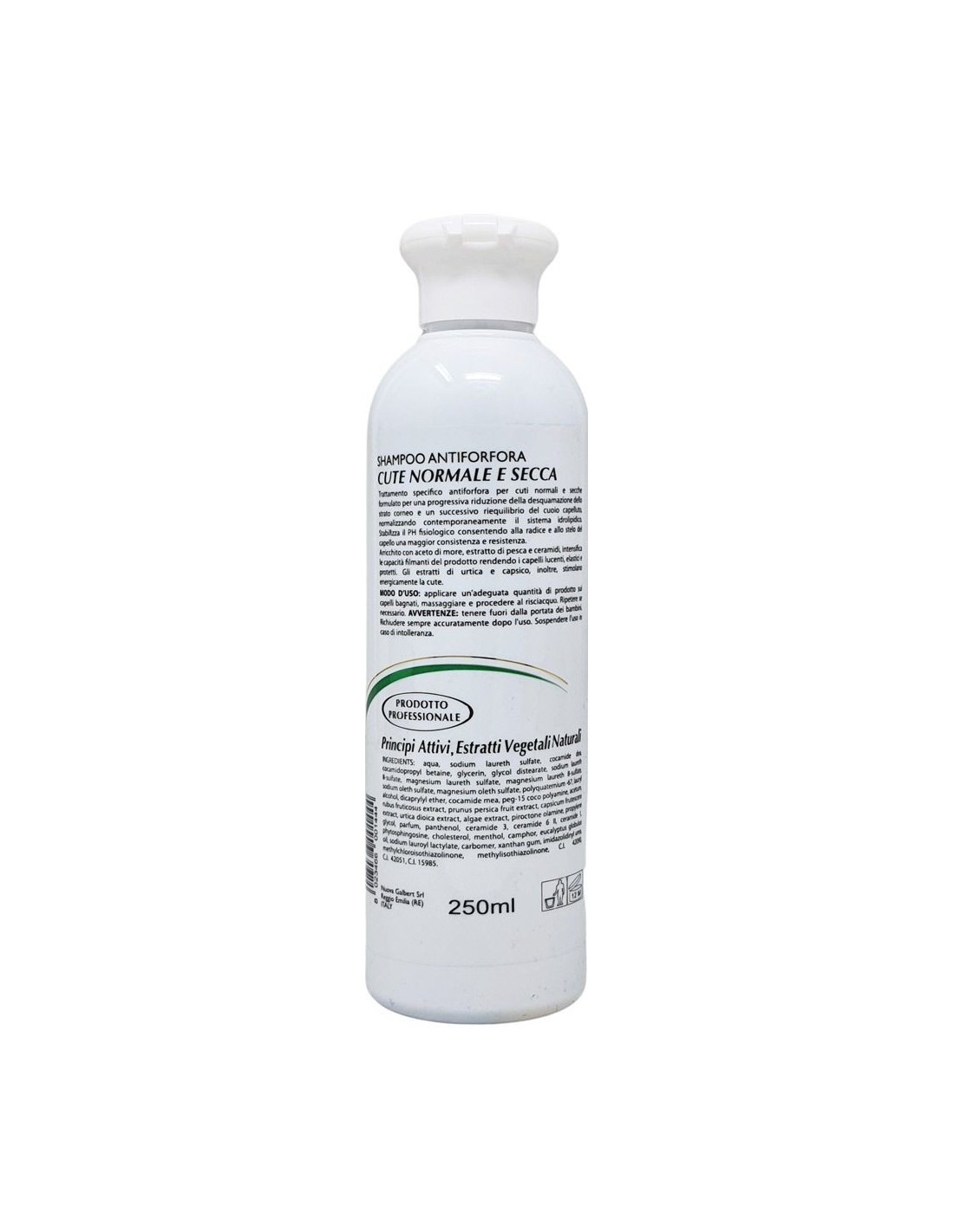 Shampoo Professionale Antiforfora per Cute Normale o Secca Extreme Expression Anti-Dandruff 250ml Made In Italy