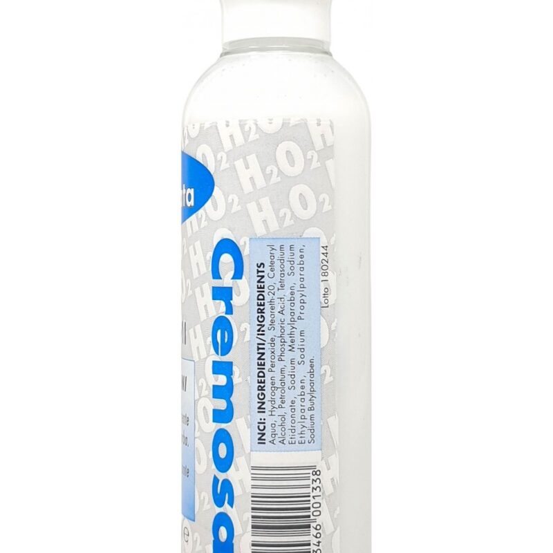 Kit 2 x Acqua Ossigenata Cremosa Professionale 10 Volumi per Tinta Made in Italy