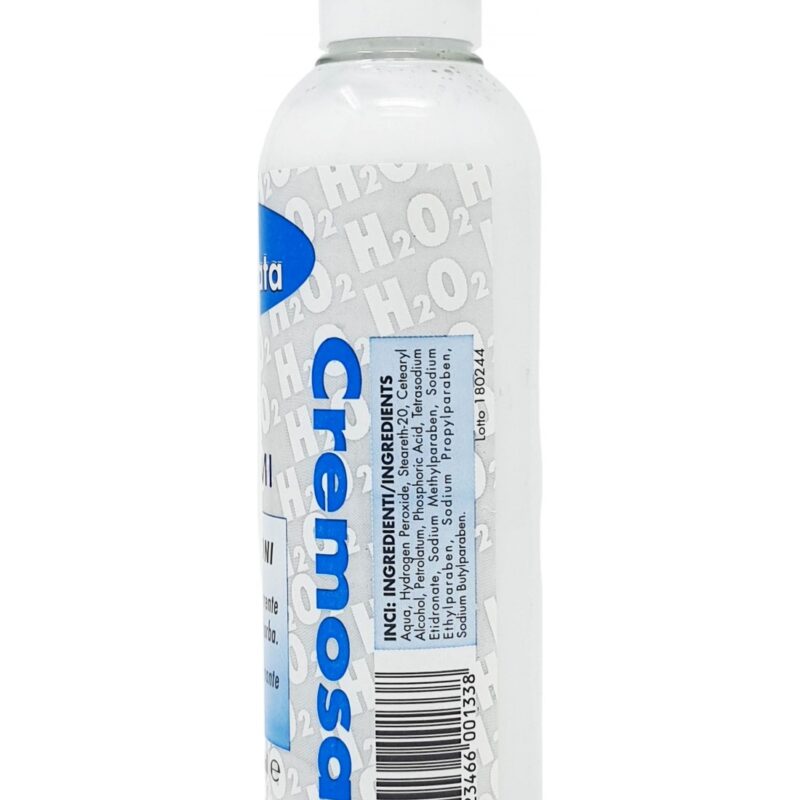 Kit 2 x Acqua Ossigenata Cremosa Professionale 30 Volumi per Tinta Made in Italy