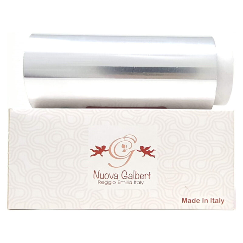 Rotolo Stagnola Professionale per Parrucchieri in Alluminio 14 Micron per Colpi di Luce H12cm