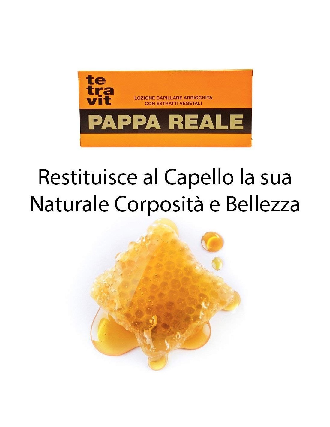 Fiale per Capelli Con Estratto Vegetale alla Pappa Reale Professionale da 12 Fiale