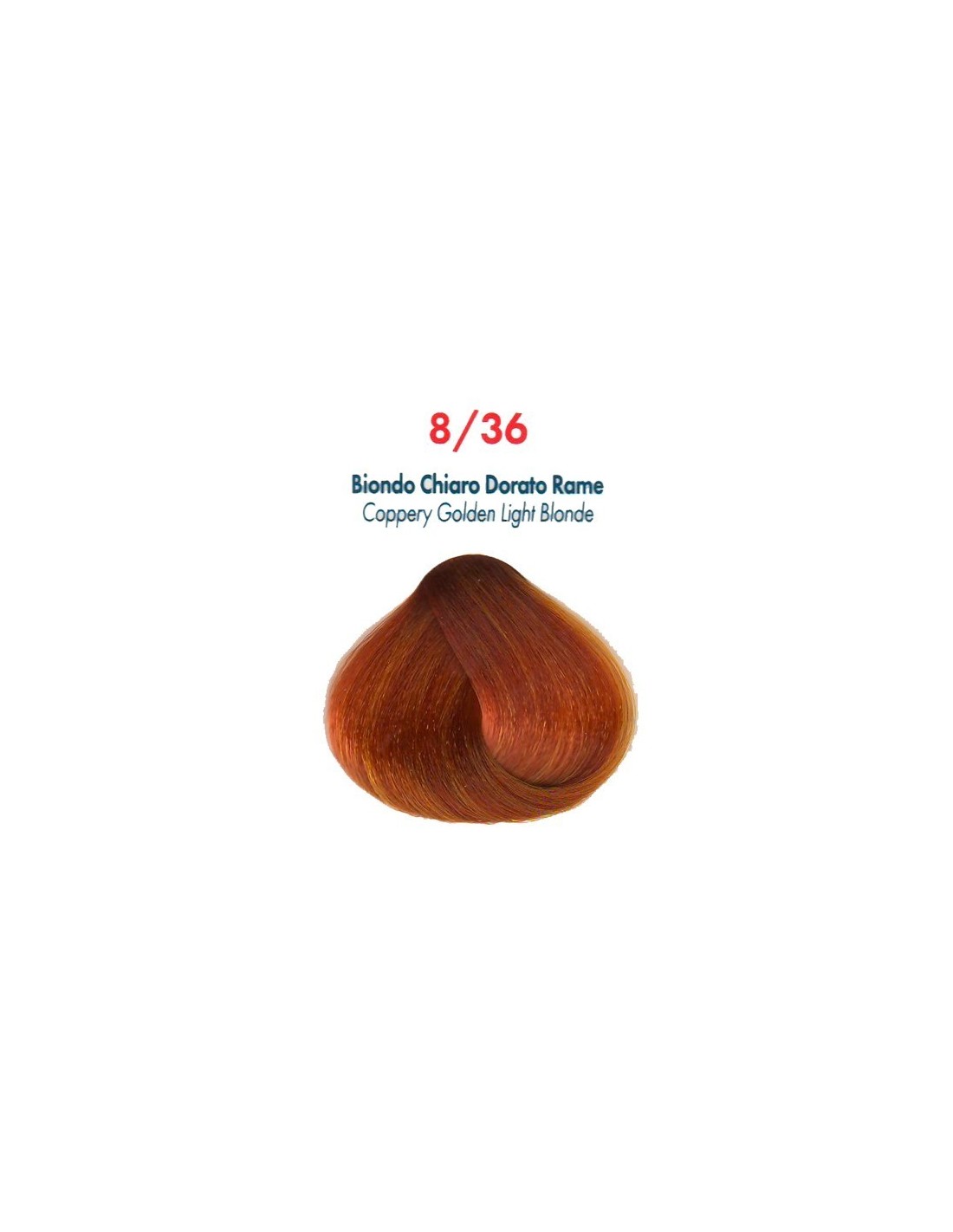 8/36 BIONDO CHIARO DORATO RAME