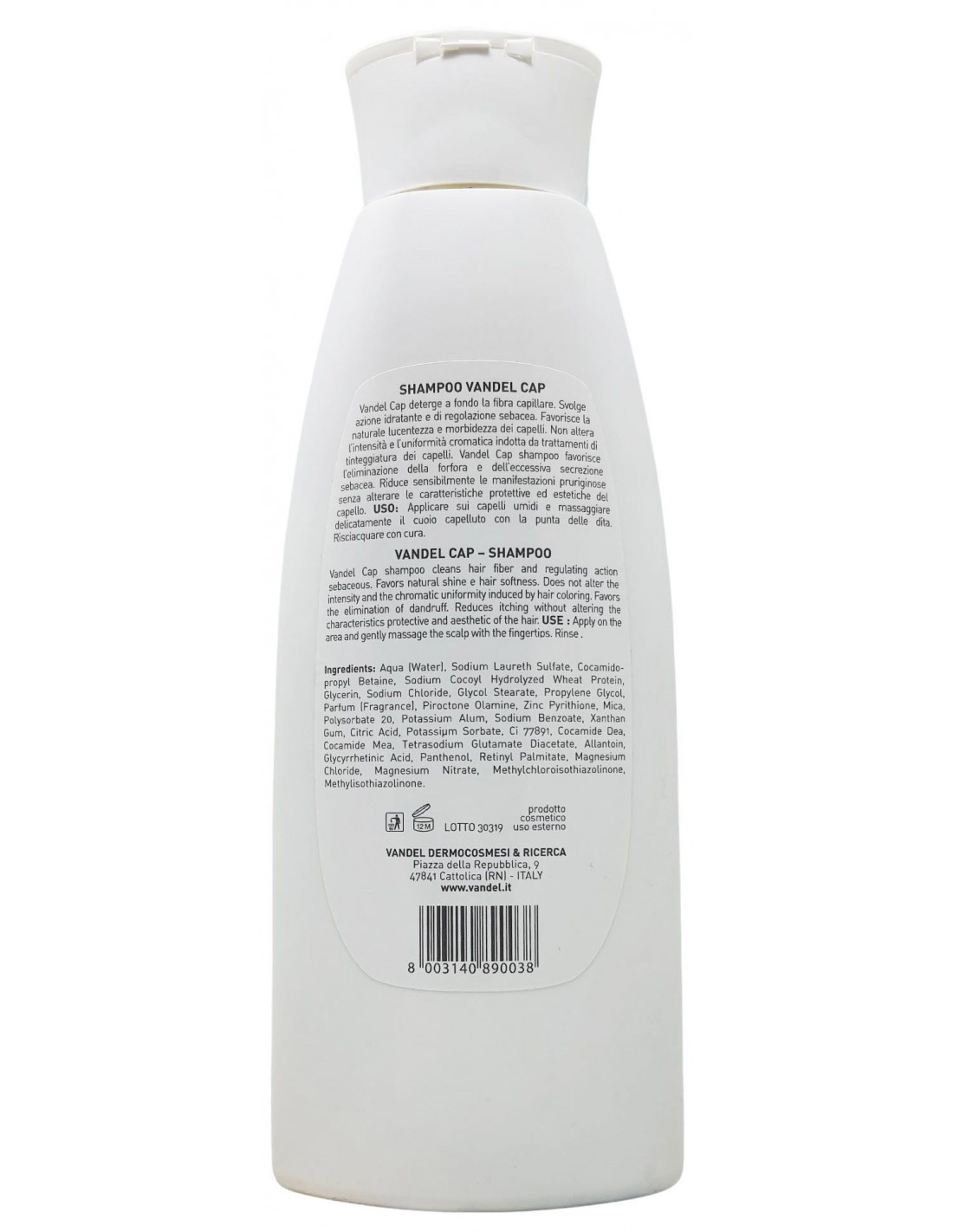 Vandel Cap Shampoo 400 ml